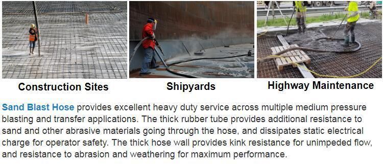 Wear-Resistant Sand Blast Rubber Hose, Sand Blas