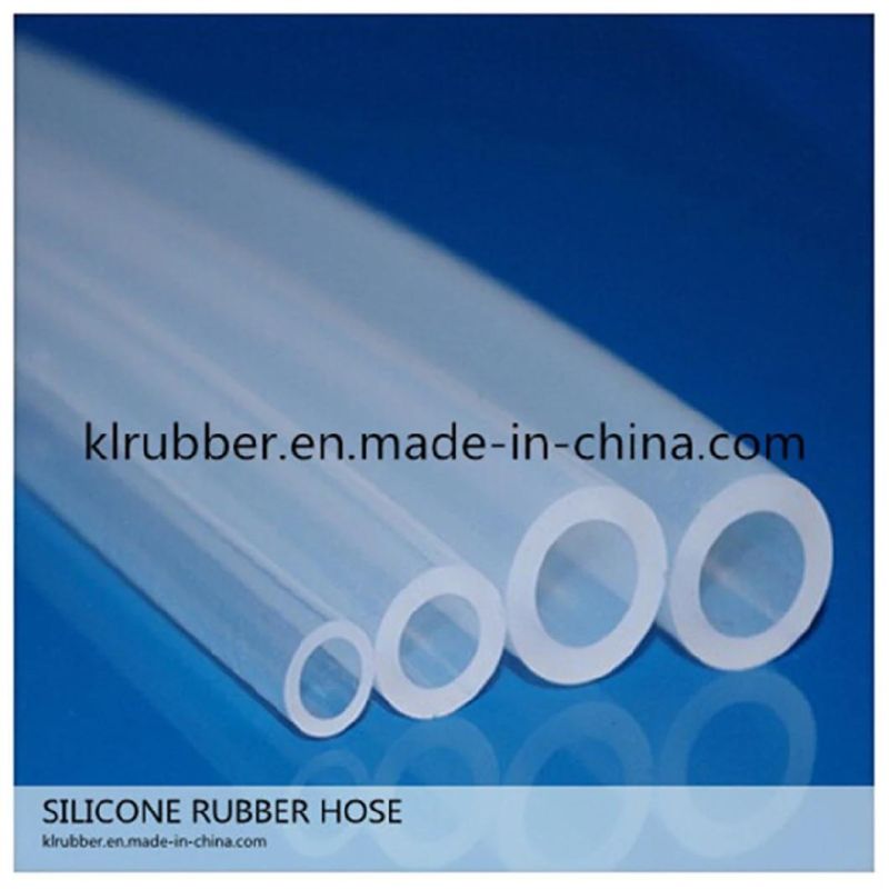 Clear Food Grade Silicone Rubber Tube with FDA Approved