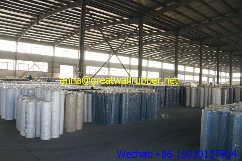 SBR FKM EPDM Nitrile Neoprene Silicone Butyl Anti-Slip Industrial Rubber Sheet