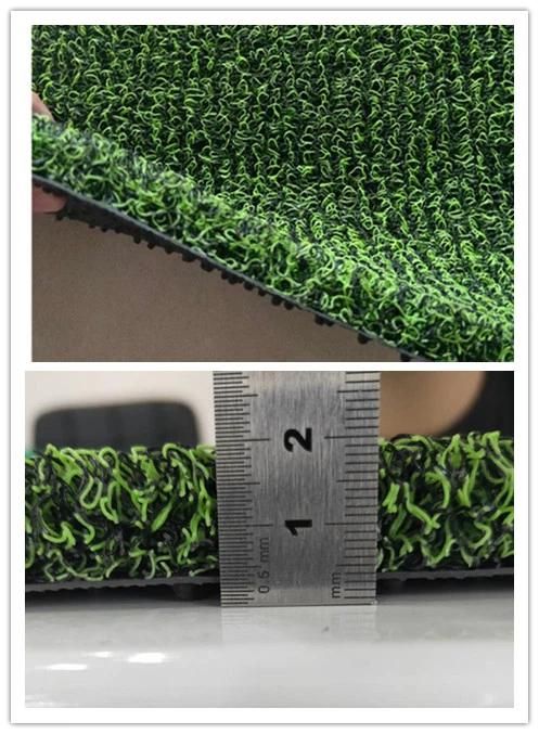 High Quality Environmental 1.2X9m 20mm Double Color Spike/Nail Backing PVC Coil Car Rug Carpet Mat for Decoration