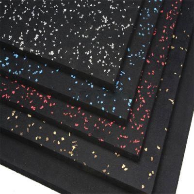 3-8mm Colorful Granule Rubber Mats for Fitness and Gym