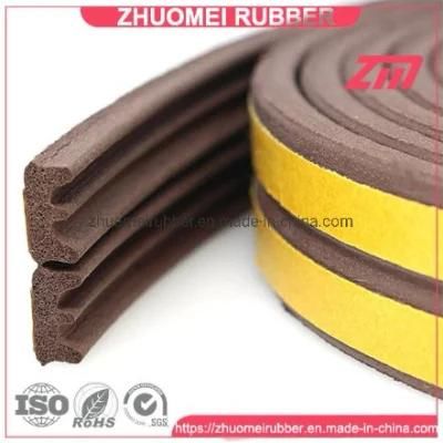 E Type Rubber Strip Door Seal Self Adhesive Seal