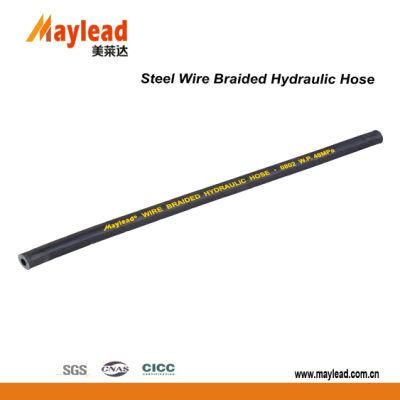 0503 Layer High Pressure Hydraulic Steel Wire Braided Rubber Hose
