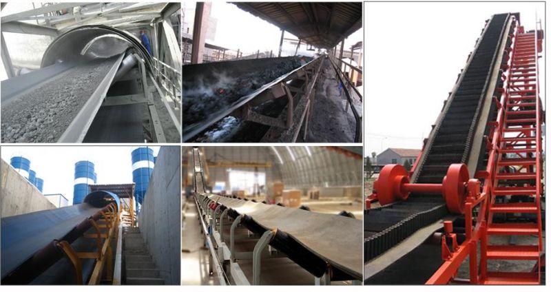 Customized Industrial Rubber Polyester Ep Conveyor Belting Factory (EP100-600)
