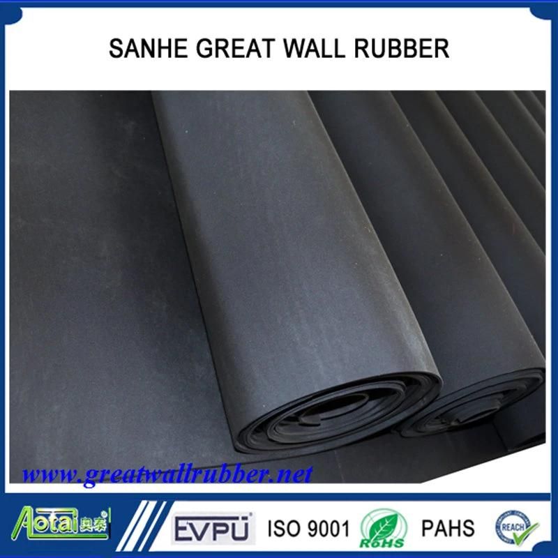 Fire Resistance Antistatic Black Cr Neoprene Rubber Sheet