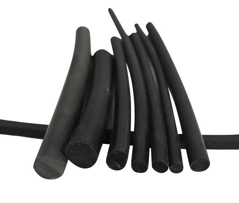 Closed Cell Silicone Sponge Extrusion, Silicone Sponge Profile, Silicone Sponge Cord with Red Color