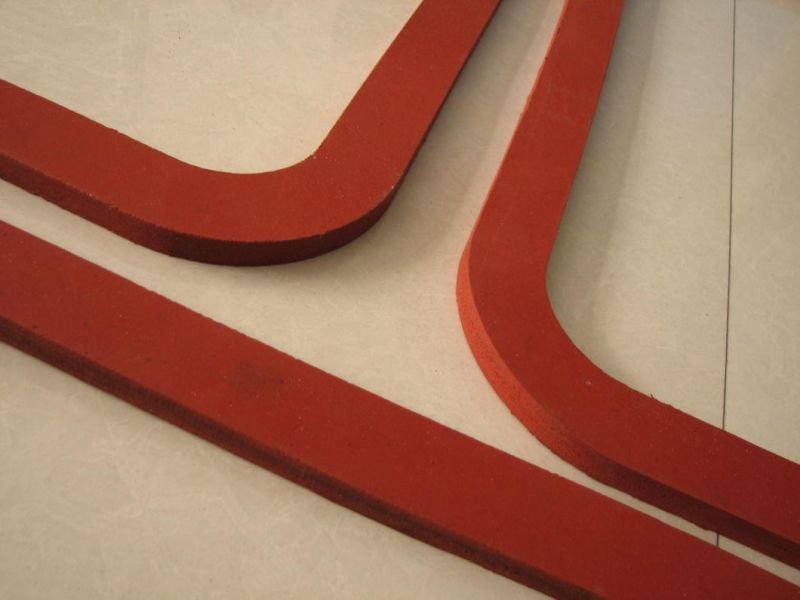 10-40shore a Silicone Sponge Gasket, Silicone Foam Gasket Made with Close Cell Silicone Sponge (3A1002)