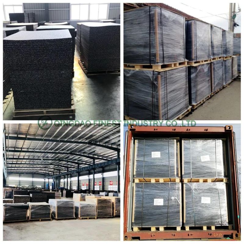 Crossfit Shock Absorption EPDM Speckles Gym Rubber Flooring Tiles