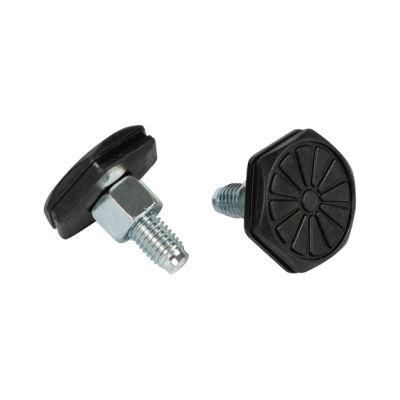 Nr EPDM NBR Silicone Damper Mounting Rubber Bonded Metal Buffer for Auto Machinery Equipment