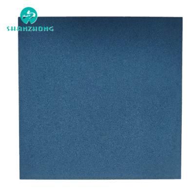 Gym Door Mat Colorful Ordinary Square Floor Insulation Rubber Mats Anti-Slip Rubber Tile
