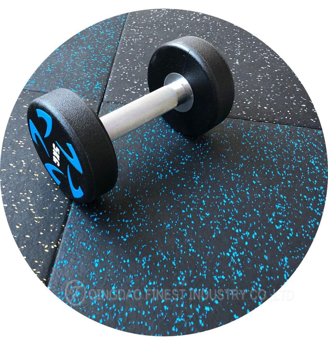 Crossfit Anti Vibration Shock Absorber EPDM Speckles Rubber Gym Rubber Mat Rubber Flooring Rubber Tile