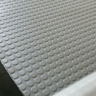 Factory Manufacture Gray Anti Slip Coin Rubber Mat /Roll