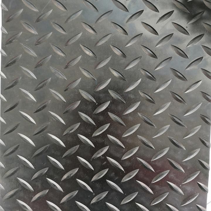 3mm Thickness Diamond Willow Thread Anti Slip Rubber Mat Rubber Sheet with SBR Nr Material