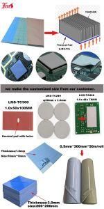 Pass SGS RoHS Isothermal Insulator Adhesive Customized Silicone Pad