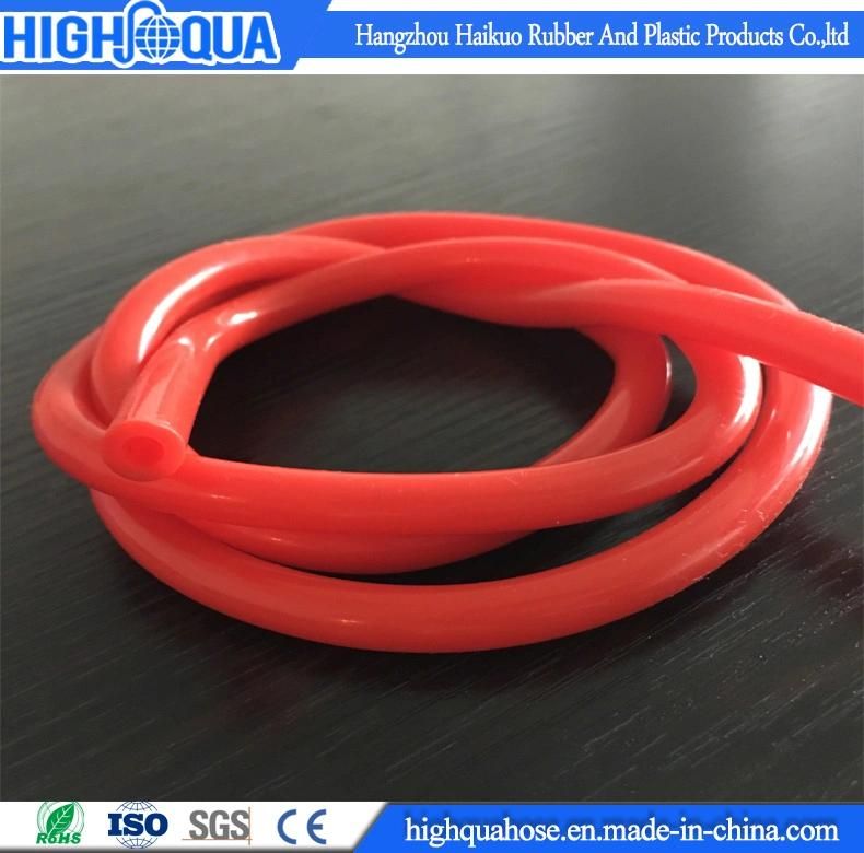 Durable Fiber Braid Food Grade Colorful Rubber Silicone Hose