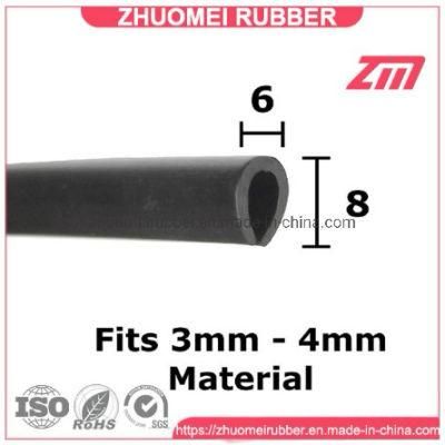 Extruded EPDM Rubber U Gasket