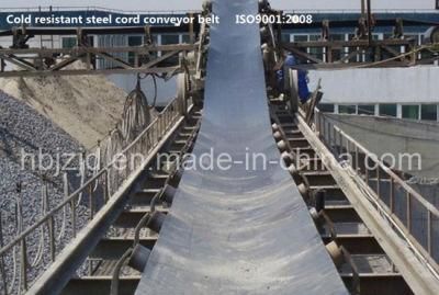 Cold Resistant Steel Cord Rubber Conveyor Belting