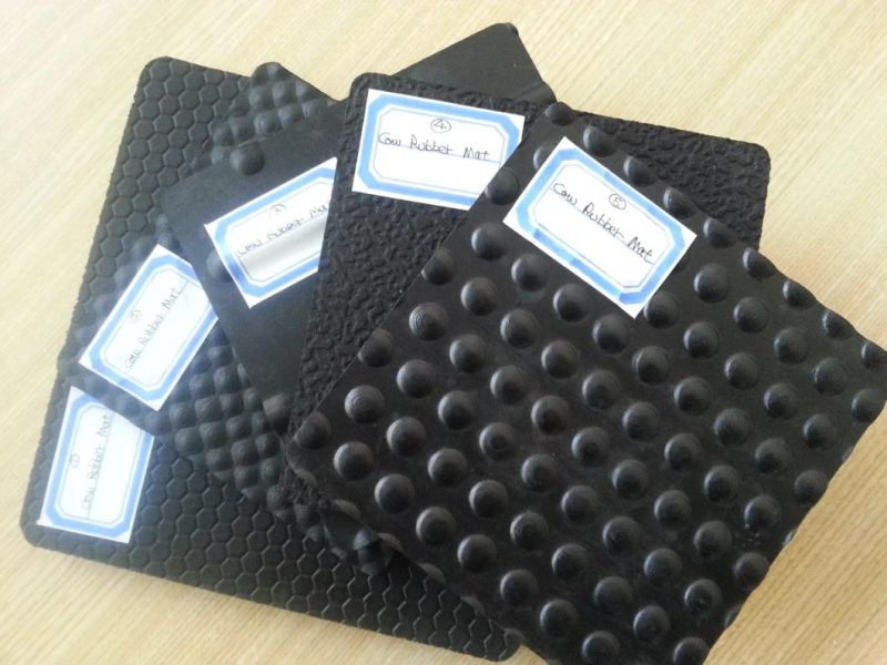 Black Color Cow Rubber Sheet, SBR Rubber Sheet, Round Button Rubber Sheet, Checker Rubber Sheet 2MPa-12MPa