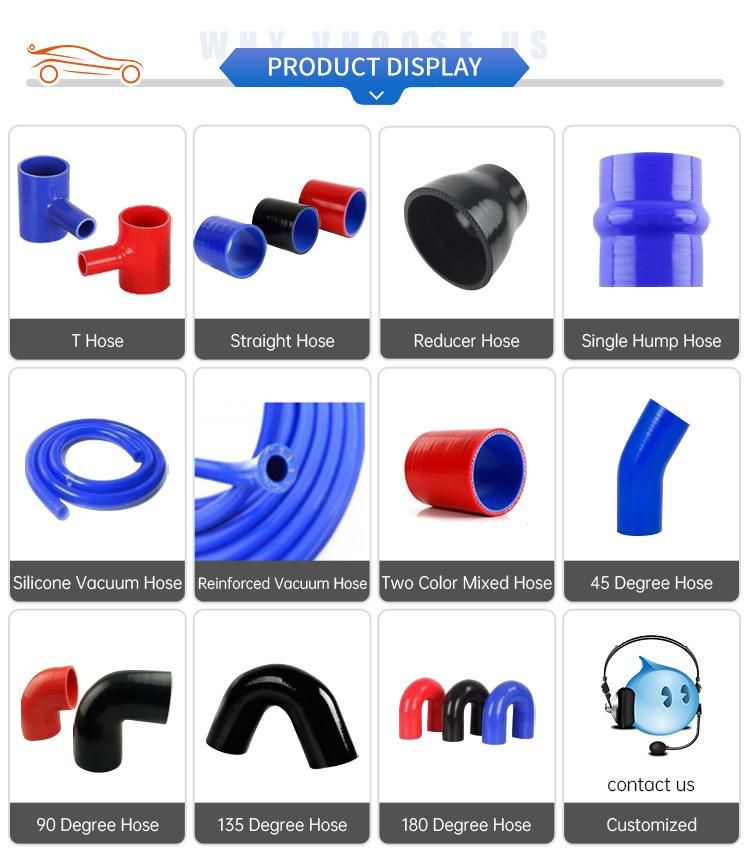 Factory OEM Straight Silicone Turbo Hose
