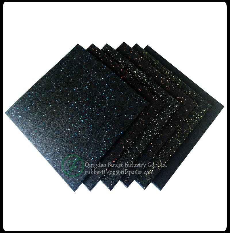 Factory Fitness Rubber Flooring Crossfit Rubber Flooring Gym Flooring SGS Fire Rating Certificates
