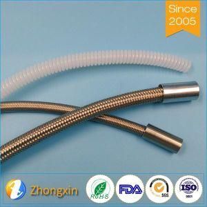 Hydraulic Convoluted PTFE Hose with Outer Stainless Steel Braid