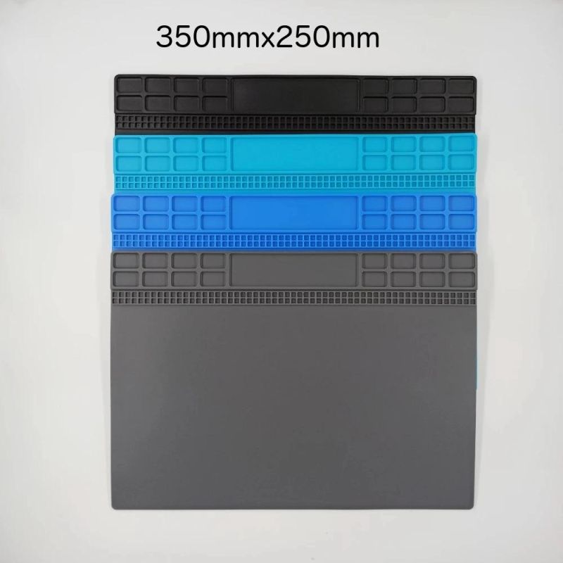405X305mm Heat Insulation Repair Pad Soldering Work Station Mat Silicon Welding Soldering Maintenance Platform