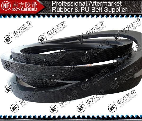 Wrapped Rubber V Belts for Machines, Raw Edge Cogged V Belts, Rubber V Belt for Automotive