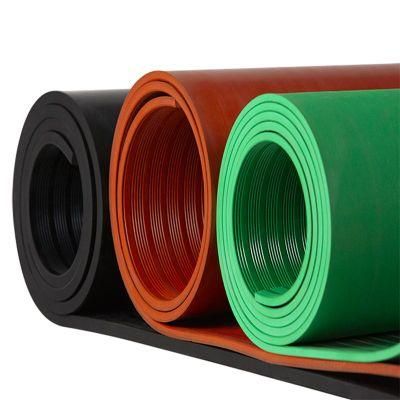 2m Width Wide Ribbed Rubber Mats, Used for Flooring and Non-Slip Rubber Floor Mat