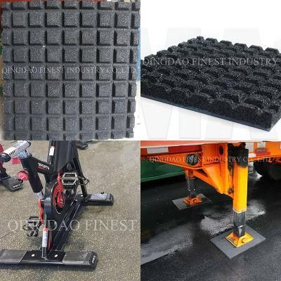 Safety Rubber Acoustic Tiles Industrial Anti-Vibration Flooring Gym Heavy-Duty Mat