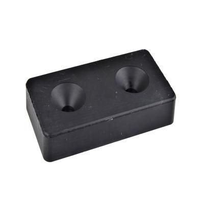Custom Round Square Rubber Feet Foot Bumpers with Stainless Screws for Furniture / Tables / Chairs / Desks / Benches / Sofas / Chests / Other Items