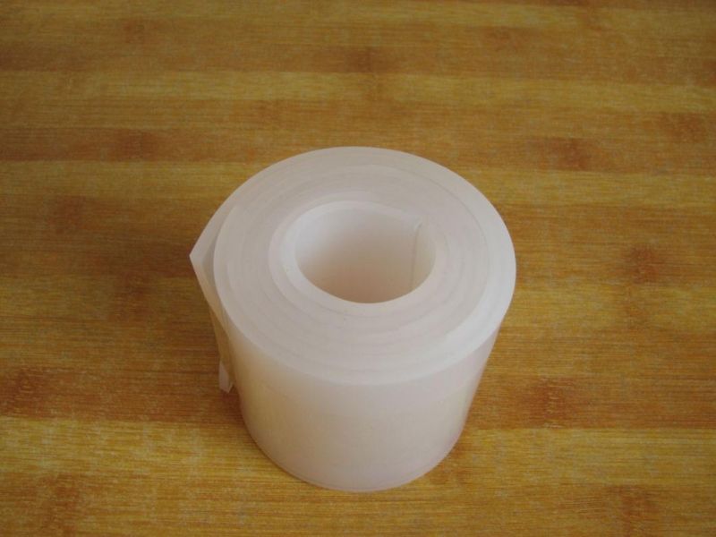 High Temperature Silicone Rubber Sheet, Silicone Sheet with Top Rough Surface and Bottom 3m Adhesive