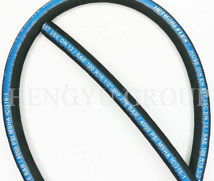Msha En 857 2sc Hydraulic Hose Supply High Pressure Flex Hose