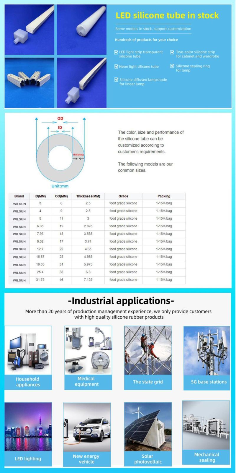 Silicone Tube Silicone Hoses Silicone Pipes
