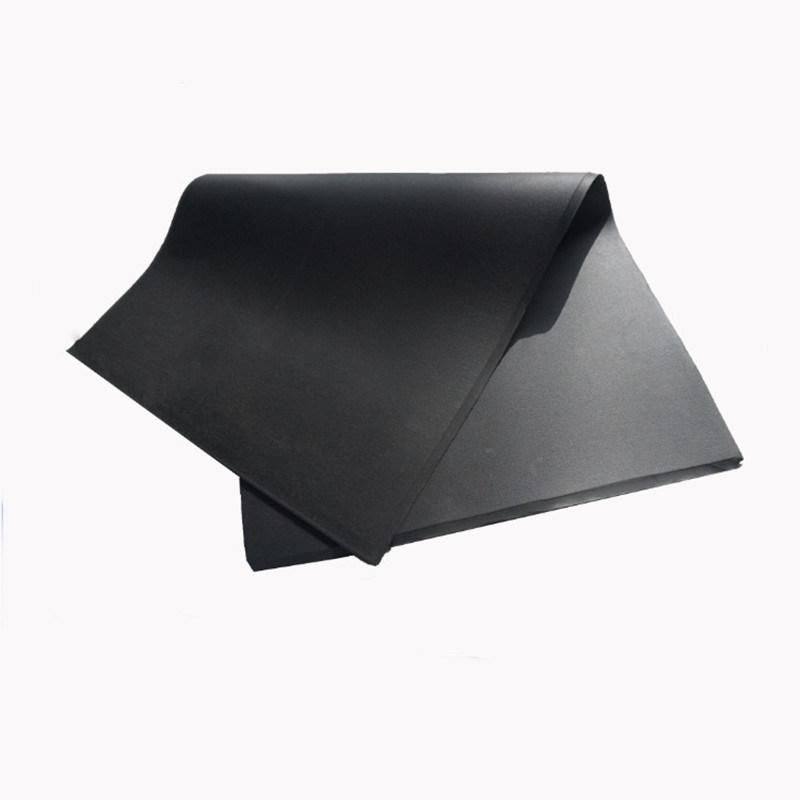 Black Sulfurization Rubber Lining Butyl Rubber Sheeting Rolls