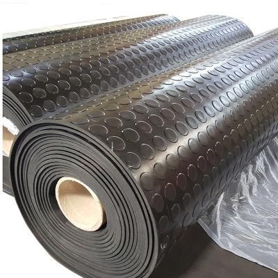 Factory Manufacture Round Stud Rubber/Coin Anti Slip Rubber Floor Mat/Sheet
