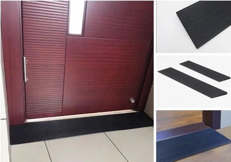 Various Height Rubber Threshold Ramp for Portable Carry