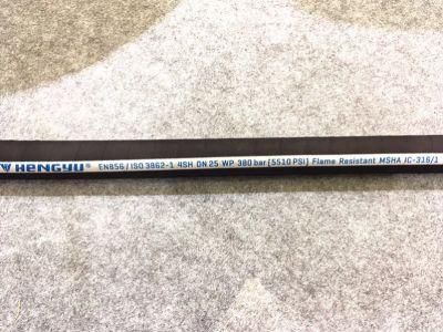 Long Using Life 4sh Hydraulic Rubber Hose with Wrapped Surface Wire Spiral