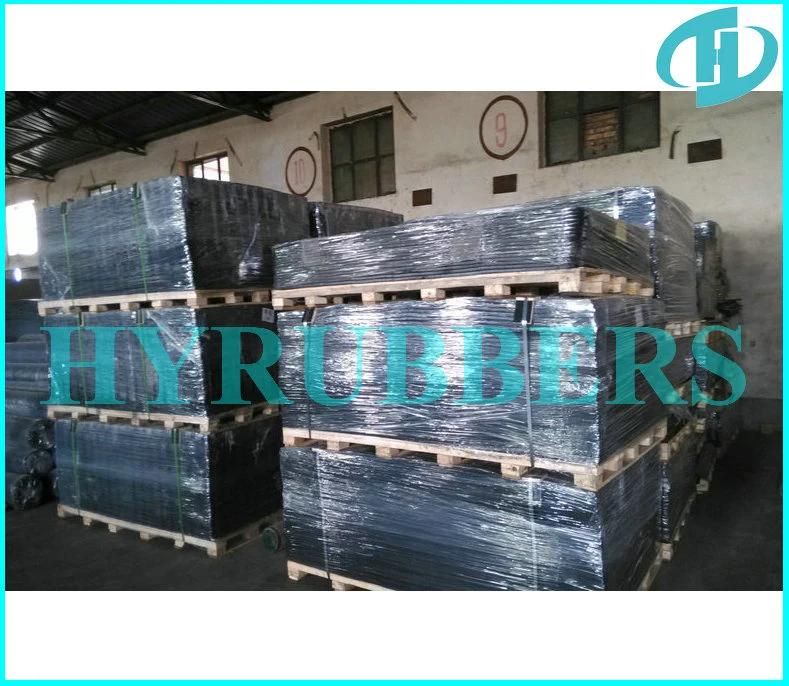 Anti Slip Black Interlock Rubber Powder Stable Mat