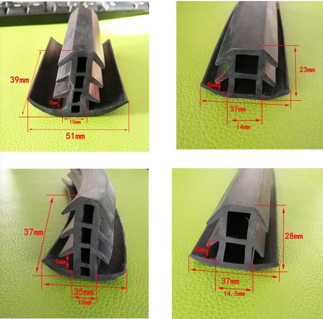 Different Sizes Rubber Weatherstrip Rubber Profile for Solar Panels