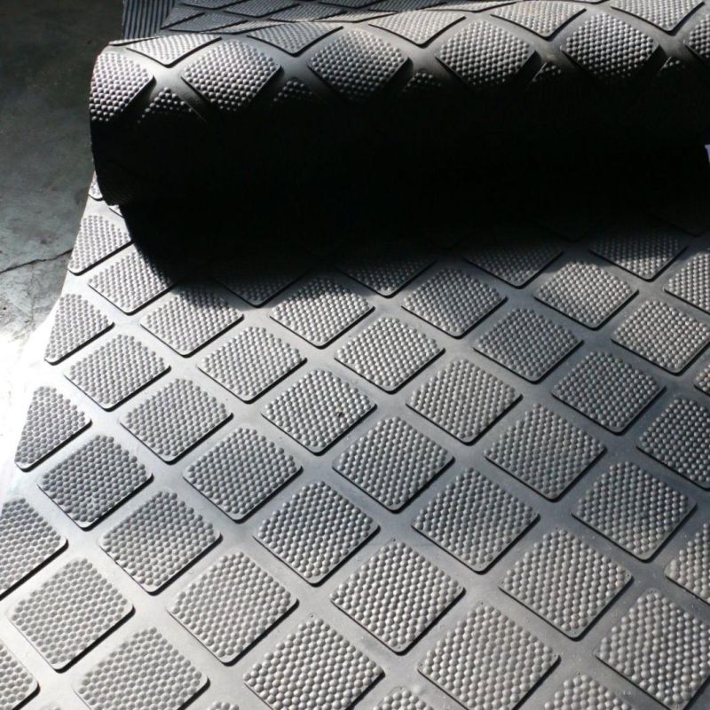 Factory Manufacture Anti Slip Cow Rubber Mat/Flooring for Animals Breeding