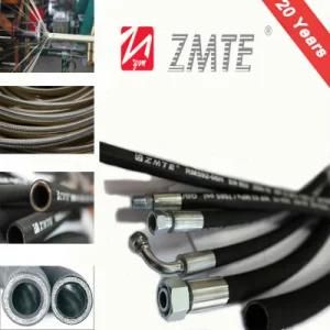Zmte Black High Pressure En 853 1sn Hydraulic Hose