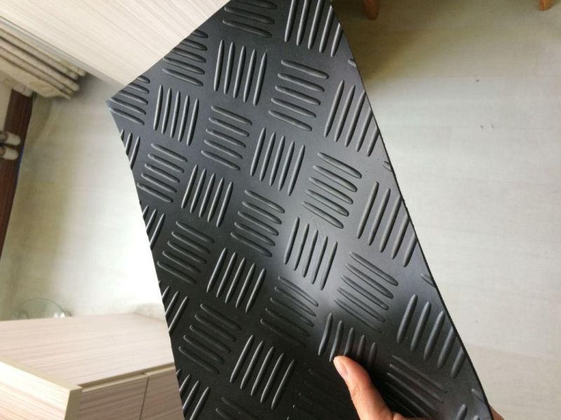3mm Checker Rubber Sheet Floor Mat for Car