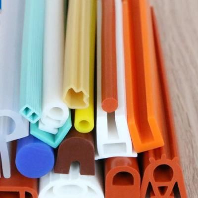 Glass Door Edge Protection Silicone Rubber Seal Strip