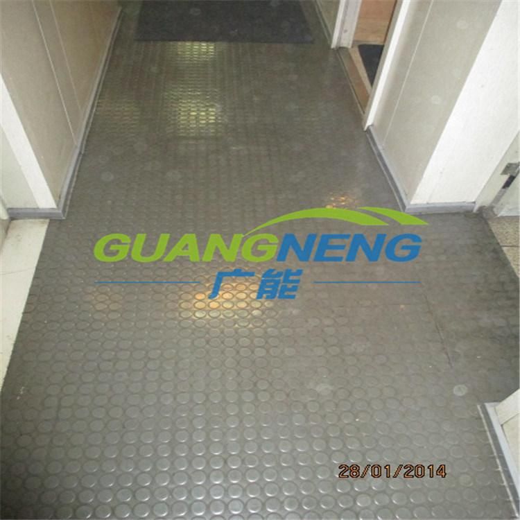 3-6mm Wearing-Resistant Non Order Rubber Flooring Mat