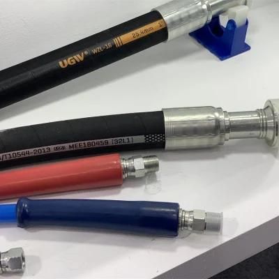 1wire 2wire Blue Smooth Cleaning Pipe Jet Wash Hose 4000psi Pressure Cleaner Hose