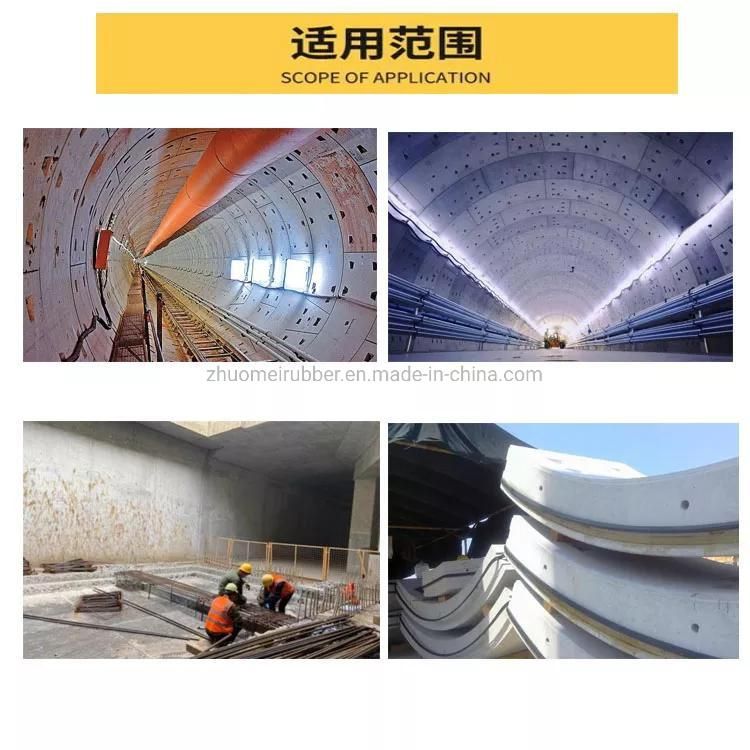 Waterproof EPDM Rubber Tunnel Segment Gasket