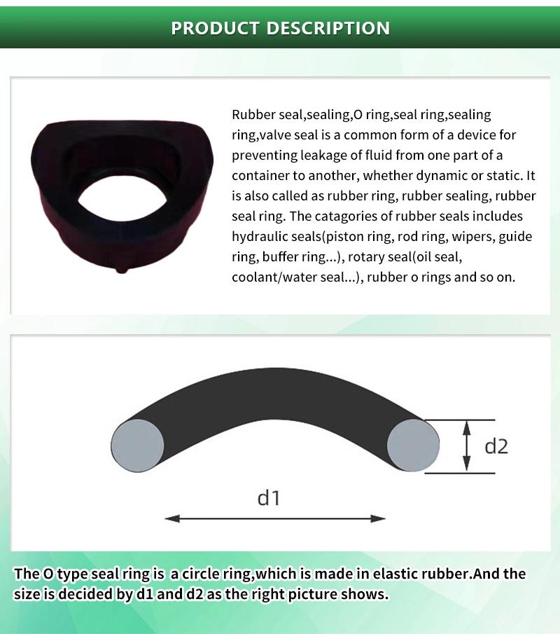 Good Quality Rubber Silicone Silicone O Sealing Ring for Widely Sealing
