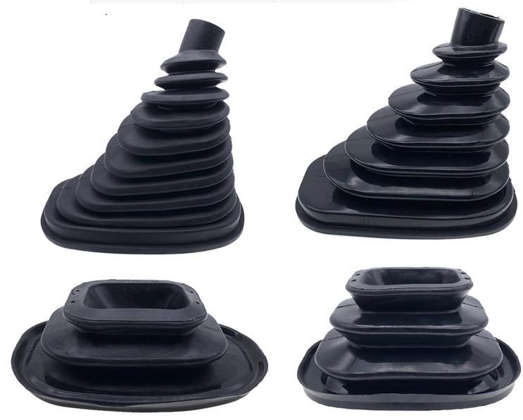 Custom Black Silicone Rubber Dust Cover Bellow for Motorbike
