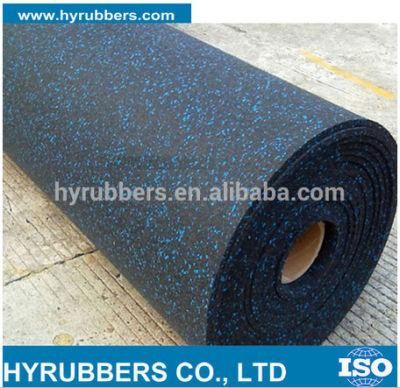 Manufacturer Whosale Colorful No Smell Gym Rubber Floor