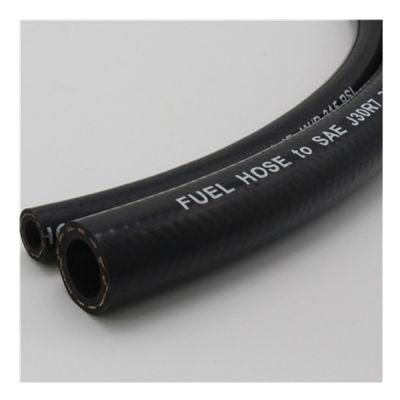 SAE 30r7 3/8&prime;&prime; Fiber Braided Fuel Hose for Engine Oil